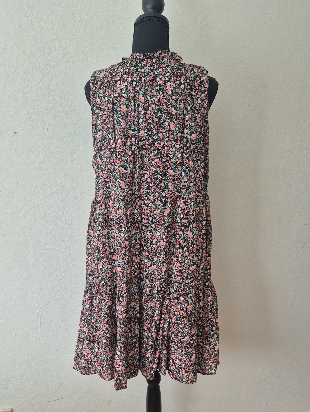 NWT BB Dakota Tiered Short 100% Cotton Dress Sz XL Summer Fun! - Picture 10 of 13